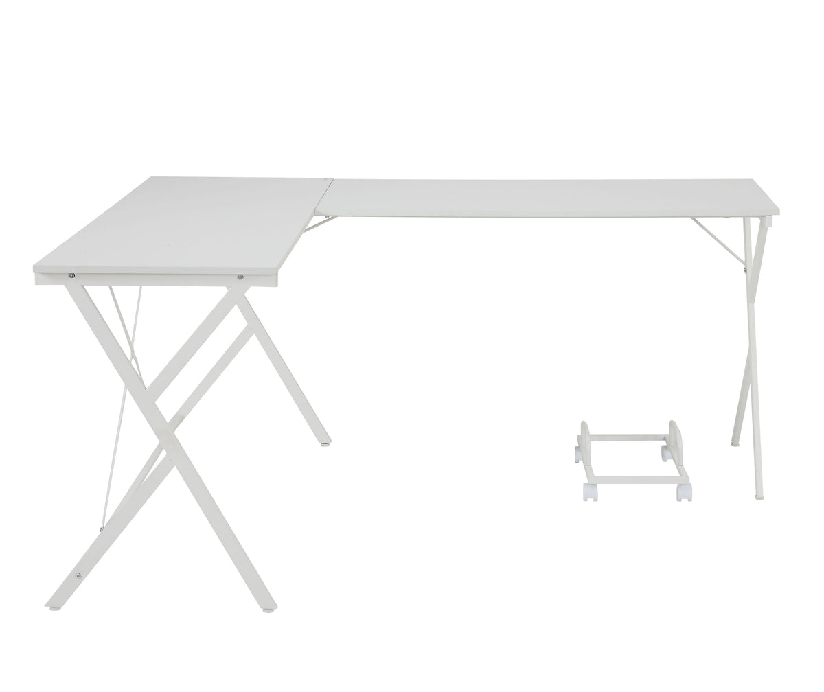 Demas L-Shaped Corner Computer Desk