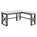 Talmar L-Shaped Lift-Top Writing Desk