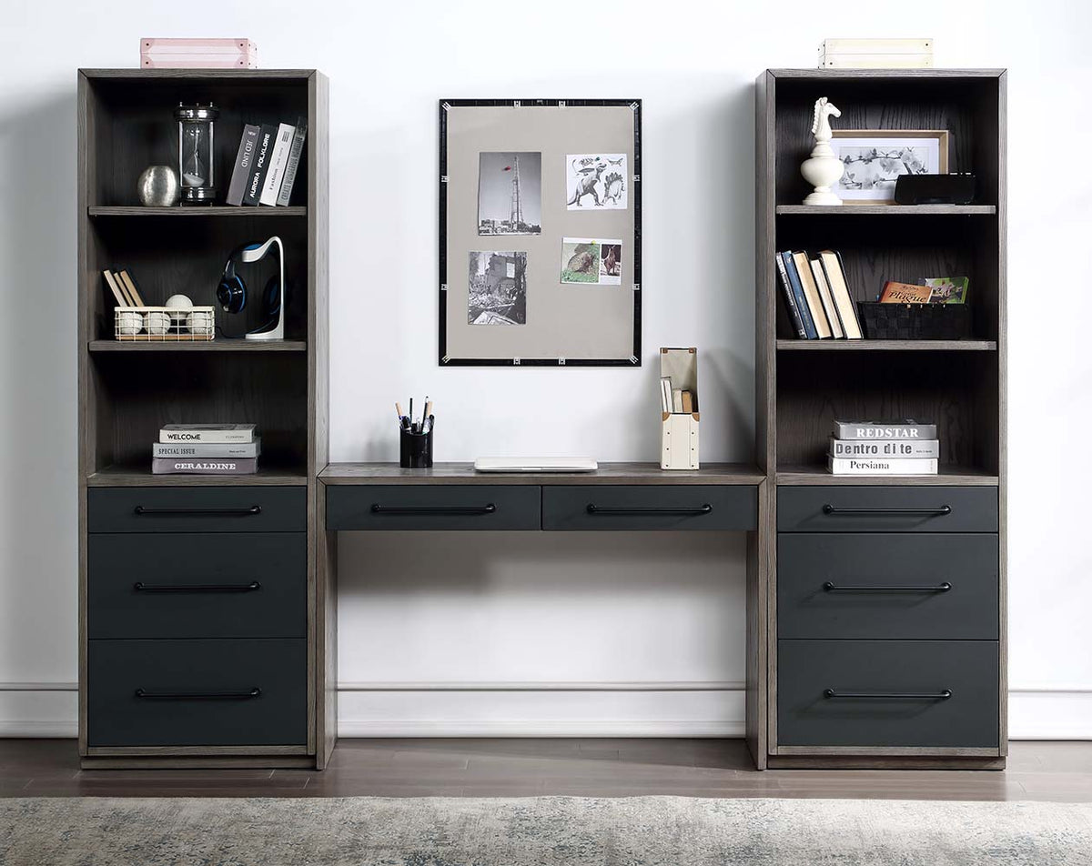 Estevon Writing Desk & Bookcase