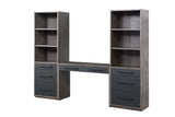 Estevon Writing Desk & Bookcase