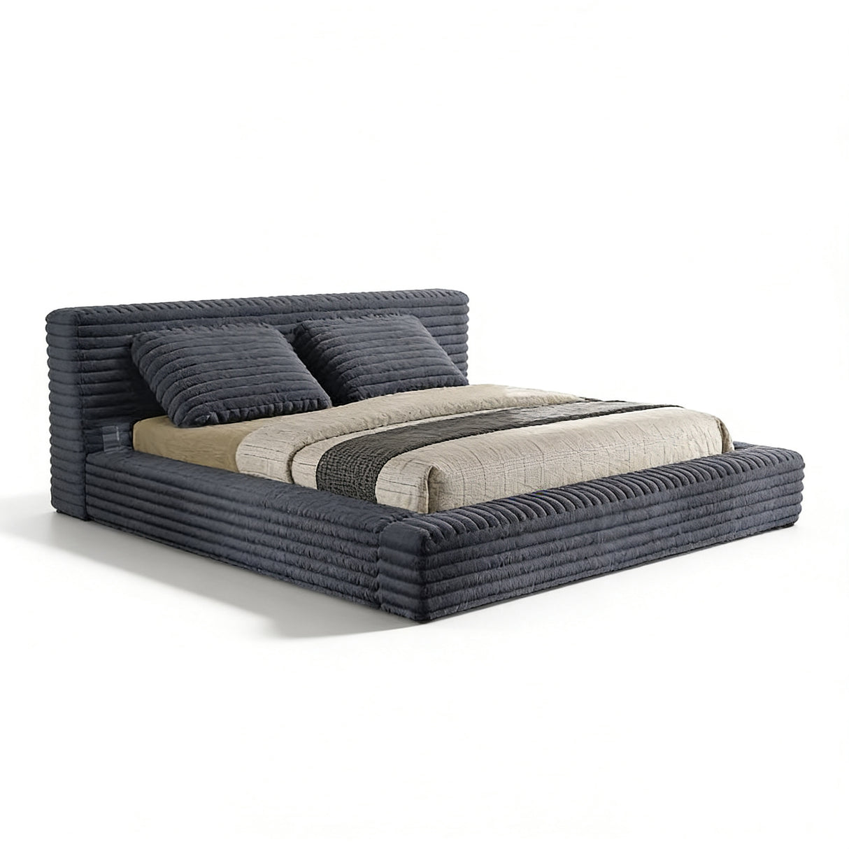 Sandy 5-Piece Upholstered Modern Bedroom Set