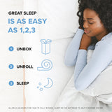 10-Inch Essentials Comfort Reactive Medium Mattress - Cooling Gel Foam