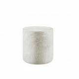 Modern Round Concrete End Table