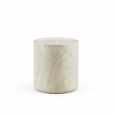 Modern Round Concrete End Table