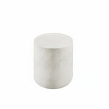 Modern Round Concrete End Table